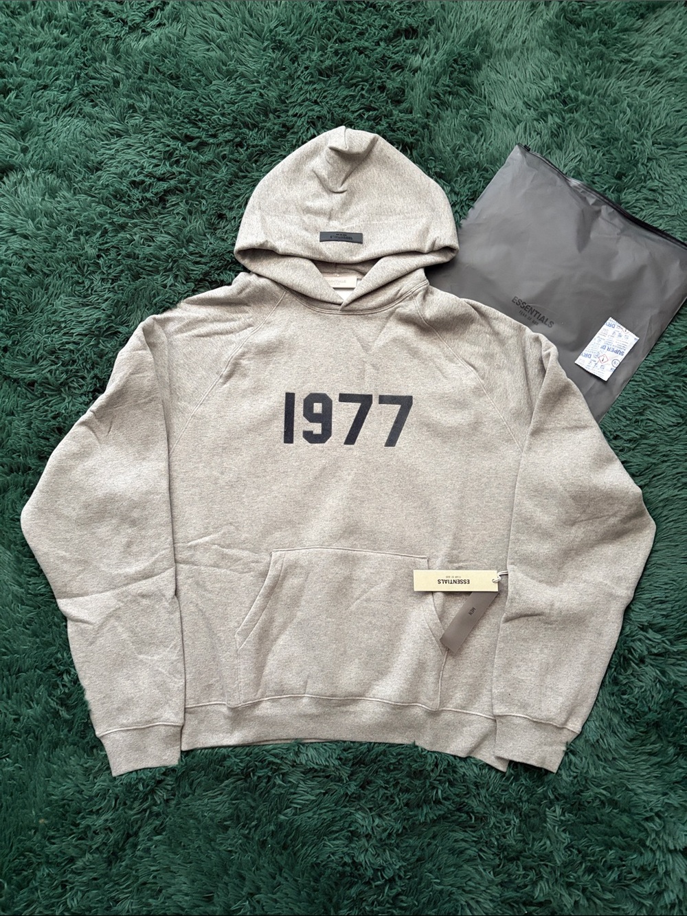 Fear Of God Essentials 1977 Dark Oat Hoodie